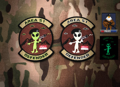 Area 51 Defender Night (Glow in the dark) and Day - 2 Pack